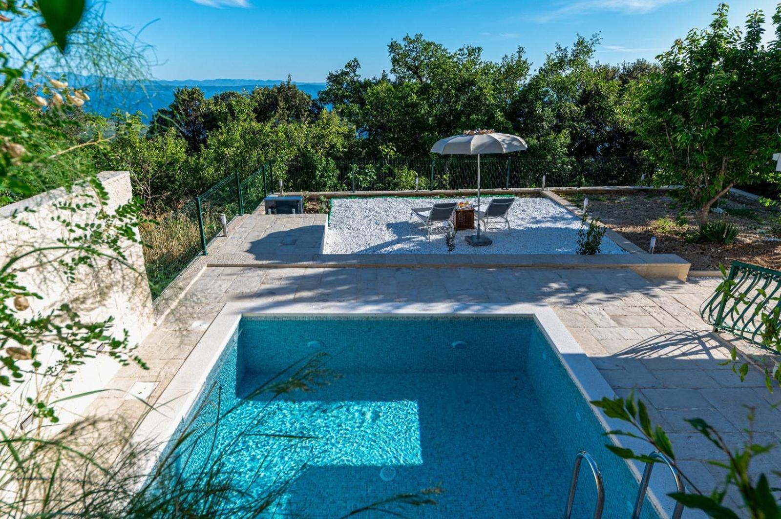 House Dida Mate - Cozy House In Nature With Heated Pool Tučepi Екстериор снимка